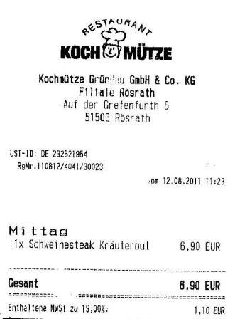 avti Hffner Kochmtze Restaurant